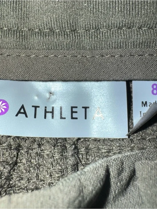 Athleta Women’s Size 8 Olive Green Hiking Pants Nylon Stretch Outdoor - Picture 4 of 10